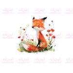 برچسب حرارتی طرح روباه | دی تی اف - تصویر 2